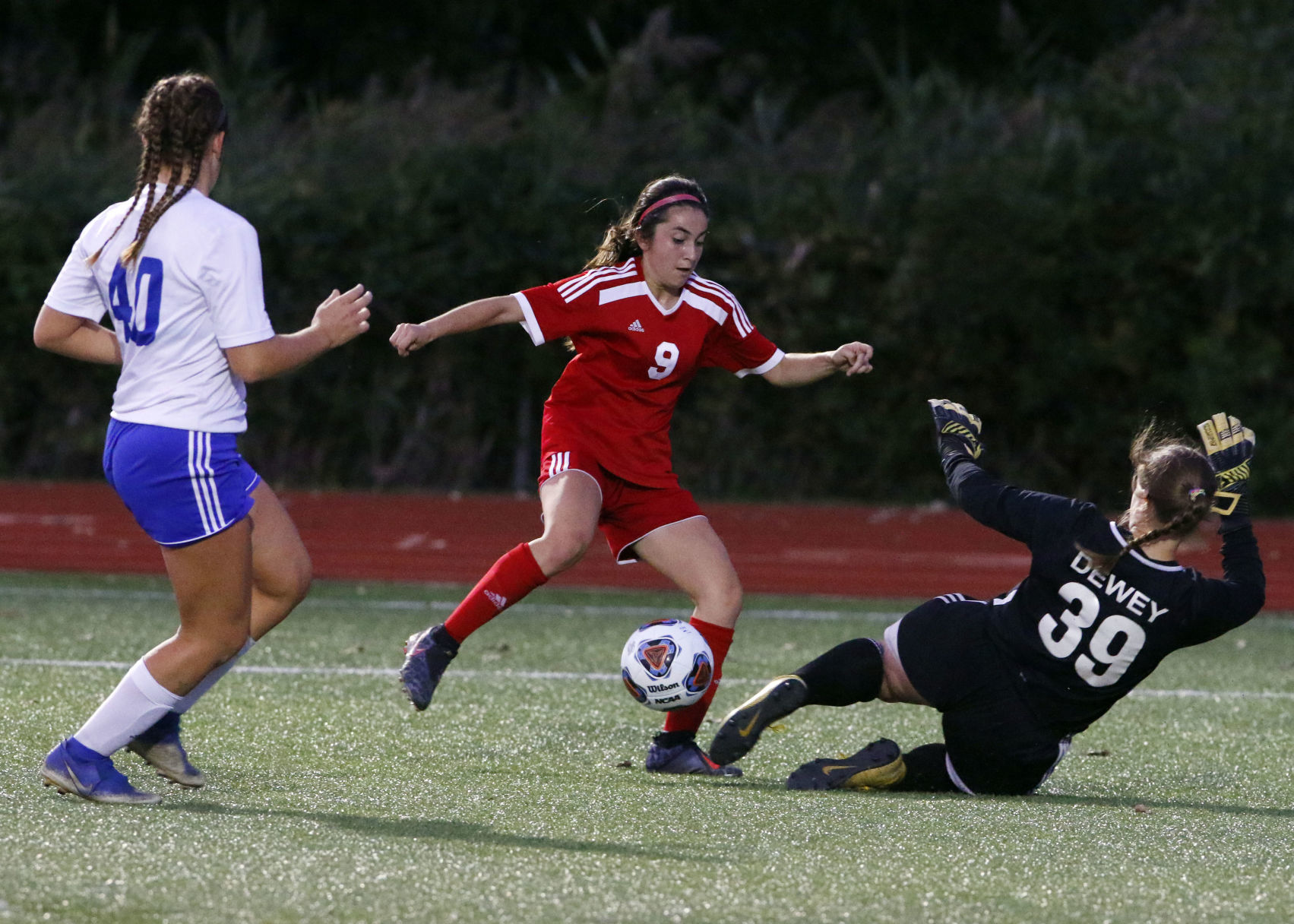 Gallery: 3A girls soccer sectional: Munster vs. Highland